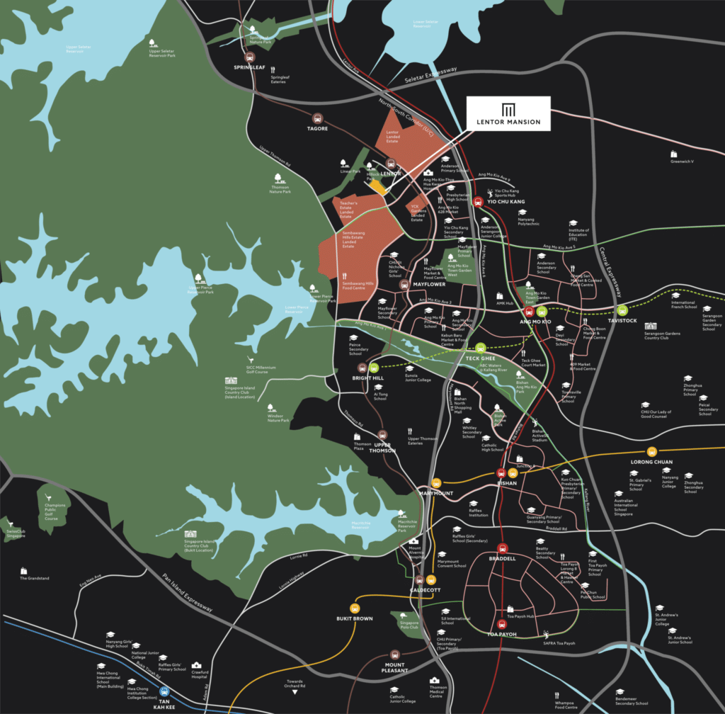 Lentor Mansion Lentor Mansion Location Map 1