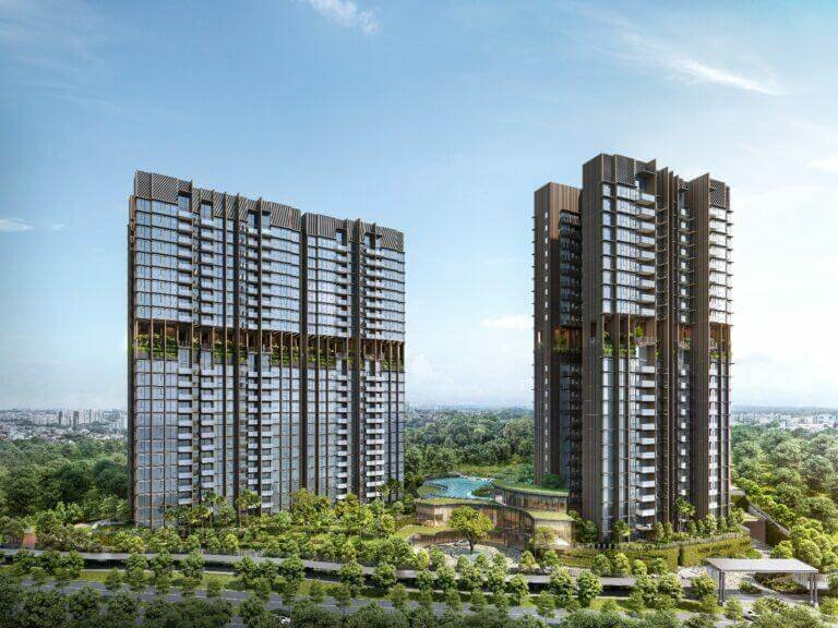 hillock green building view lentor central condo singapore