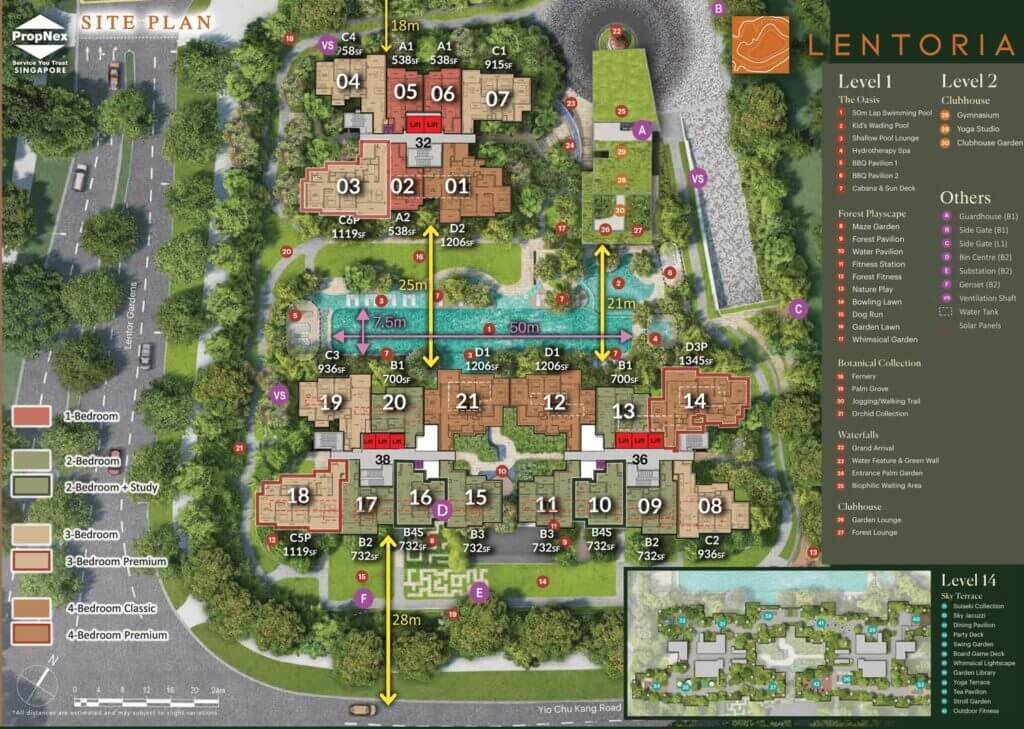 Lentoria Lentoria Site Plan