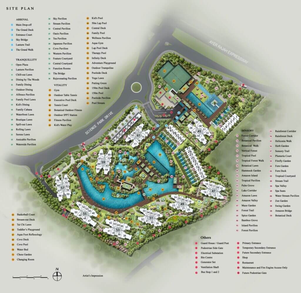 Normanton Park site plan scaled 1