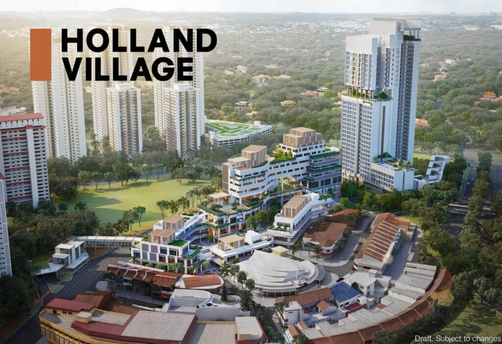 One Holland Village Residences Aerial View One Holland Village Residences Aerial View