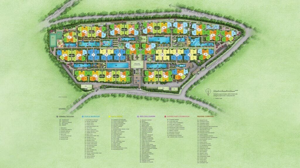 Treasure at Tampines Siteplan Large