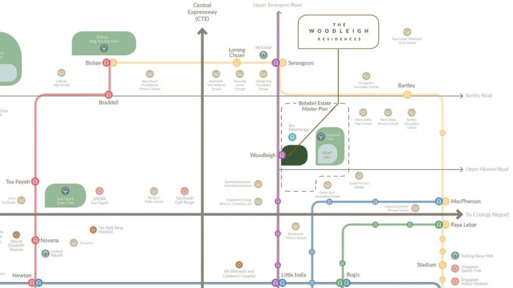 Woodleigh Residences Woodleigh Residences Location Map