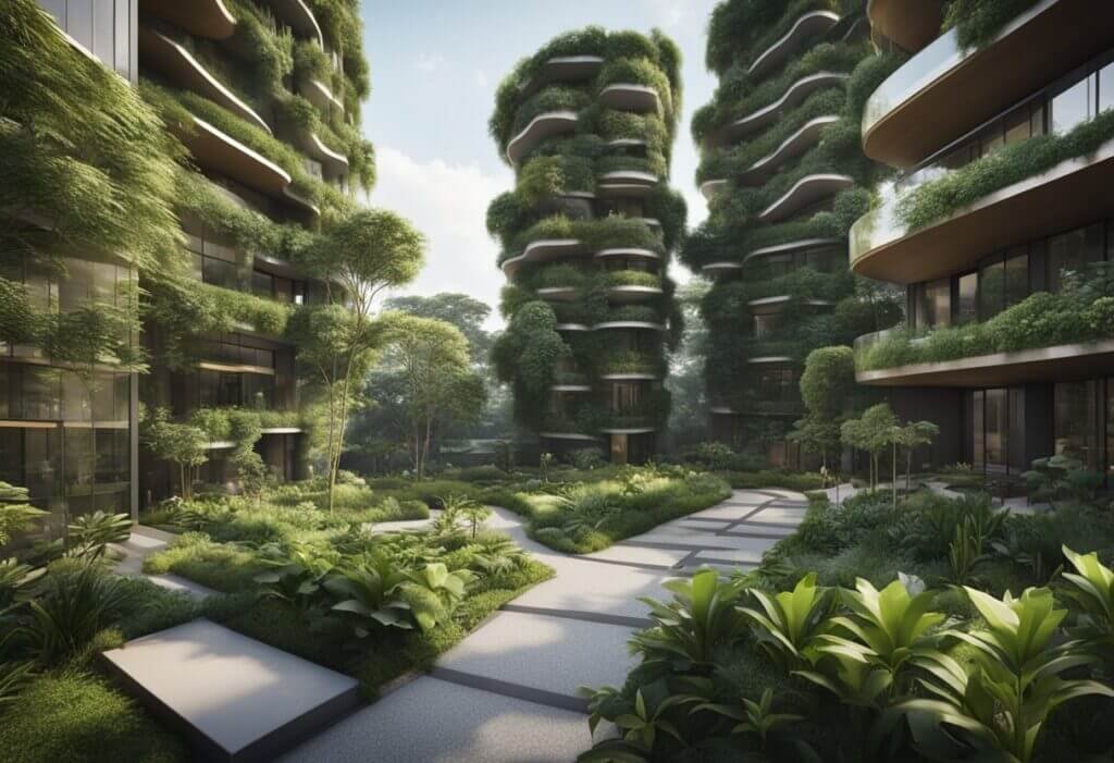 Concept and Design of Nature Themed Condos in Singapore