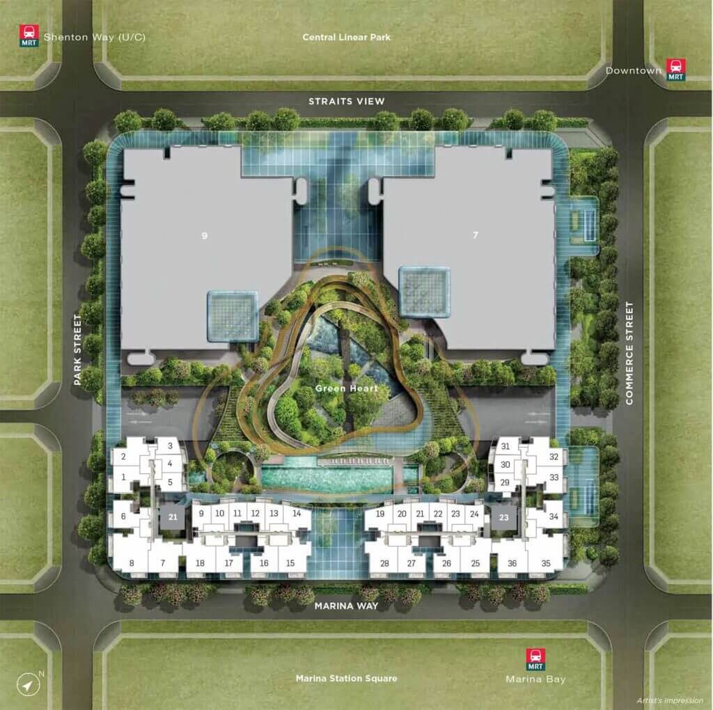 Marina One Residences Marina One Residences Sitemap Large