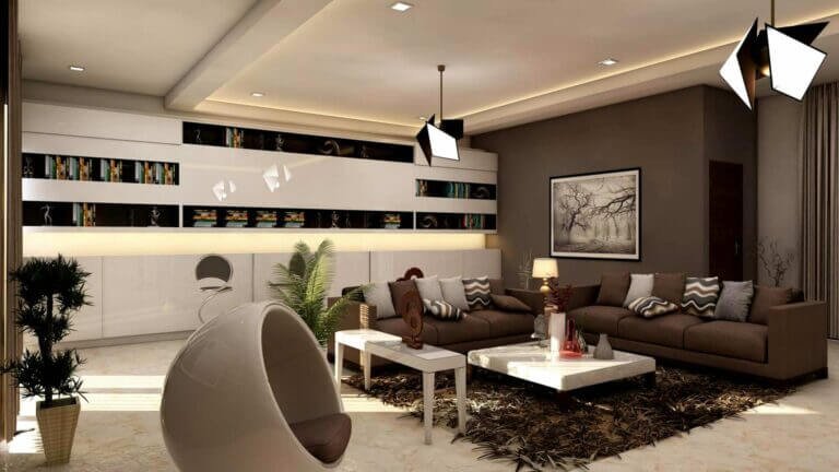 %customfield(project_name)% New Condo Living room Modern