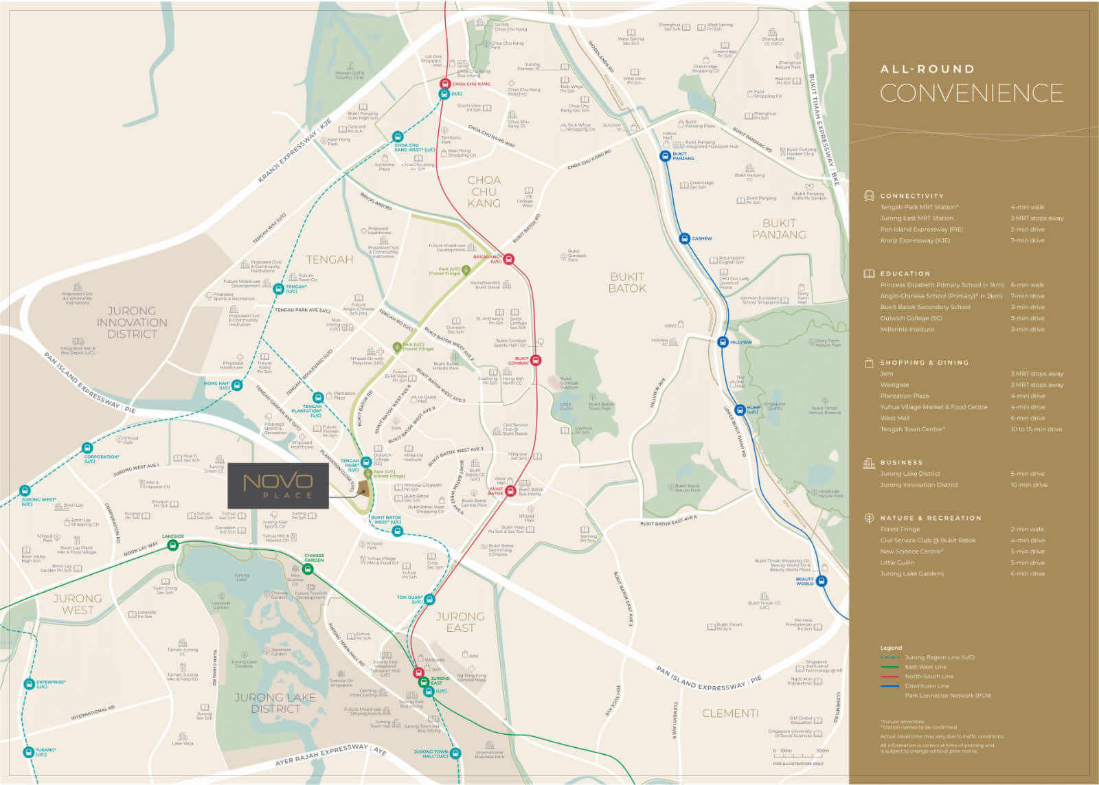 Novo Place EC Location Map