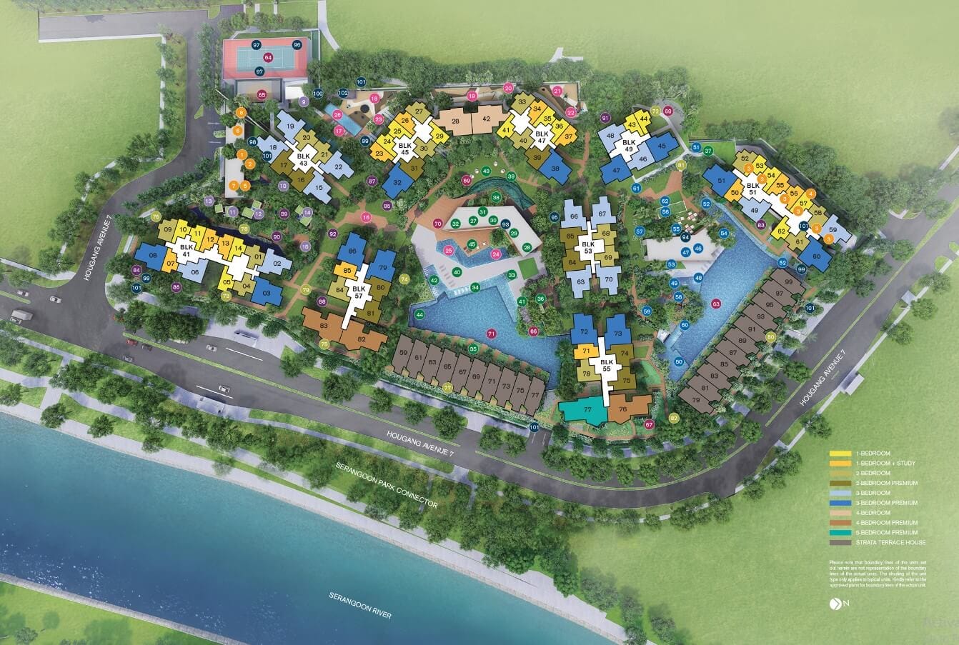 Riverfront Residences riverfront residences site plan Riverfront Residences riverfront residences site plan
