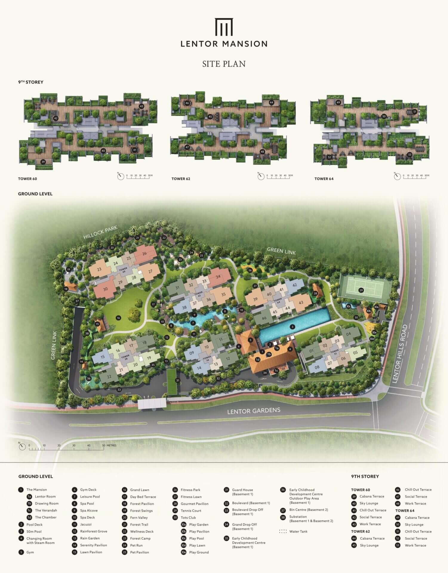 Lentor Mansion Lentor Mansion Site Plan Layouts